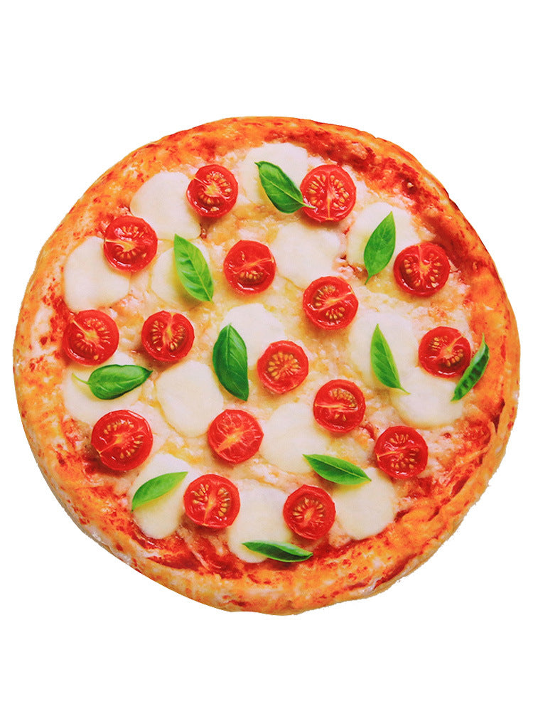 Deluxe Comfort Food-Themed Pet Beds: 3D Pizza, Avocado, & More - Soft, Thickened Blanket and Mat Options for Dogs and Cats