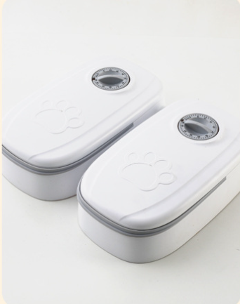 Smart Automatic Pet Feeder: Stainless Steel Bowl Food Dispenser with Timer for Cats & Dogs - Eco-Friendly Pet Feeding Solution