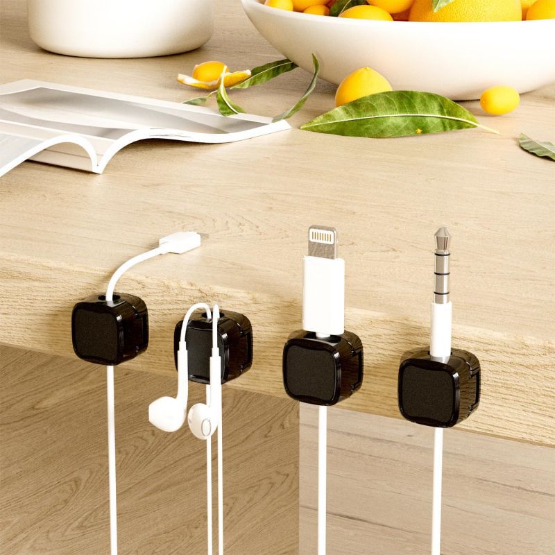 Magnetic Cable Clip Organizer: Sleek, Space-Saving Cord Management Solution