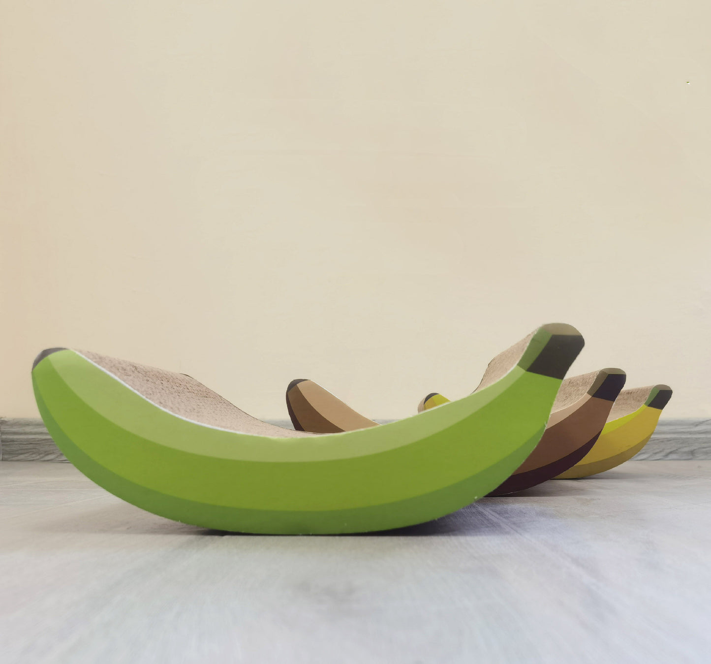 Adorable Banana-Shaped Cat Scratching Board: Durable Corrugated Paper Claw Care - Fun & Functional