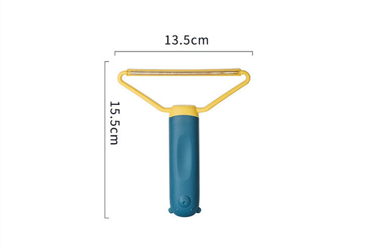 Multi-Use Pet Hair Remover Comb: Double-Sided Lint & Hair Removal Tool for Sofas, Clothes, and Car Interiors - Portable & Durable