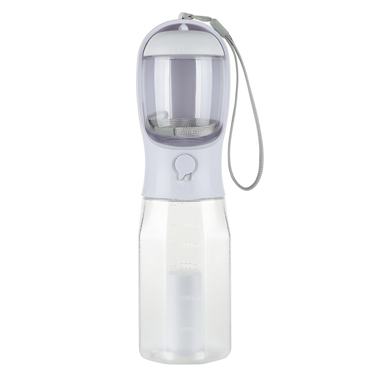 3-in-1 Multifunctional Pet Travel Companion: Portable Water & Food Dispenser with Built-In Poop Bag Holder
