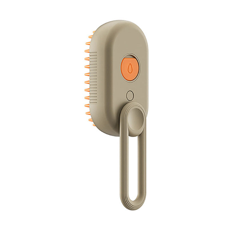 3-in-1 Electric Steam Pet Grooming Brush: Hydrating Spray Comb for Cats & Dogs - Enhances Coat Health & Eases Grooming