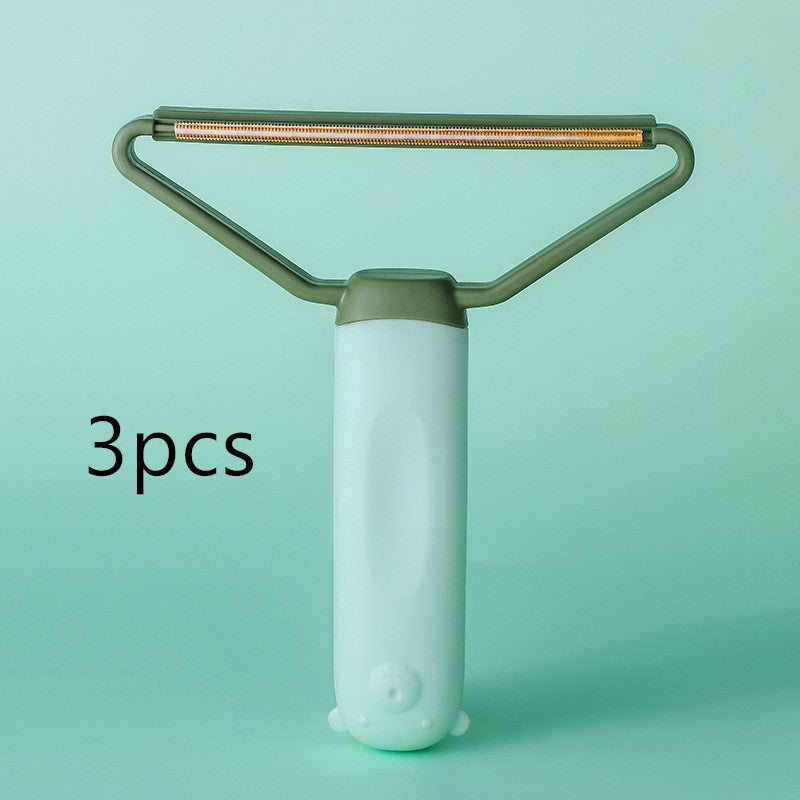 Multi-Use Pet Hair Remover Comb: Double-Sided Lint & Hair Removal Tool for Sofas, Clothes, and Car Interiors - Portable & Durable