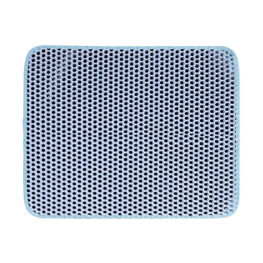 Waterproof Cat Litter Mat: Double-Layer Easy Clean-up Design – Available in Multiple Sizes & Colors