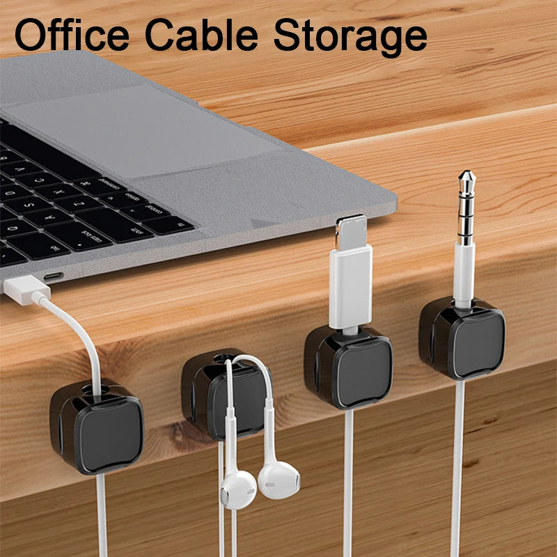 Magnetic Cable Clip Organizer: Sleek, Space-Saving Cord Management Solution