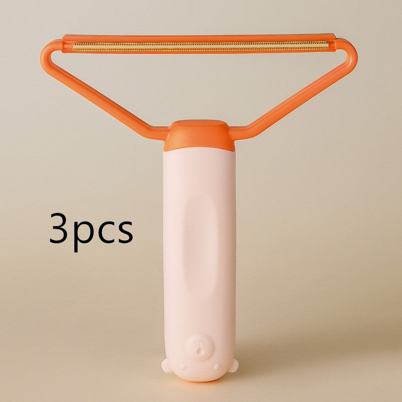 Multi-Use Pet Hair Remover Comb: Double-Sided Lint & Hair Removal Tool for Sofas, Clothes, and Car Interiors - Portable & Durable