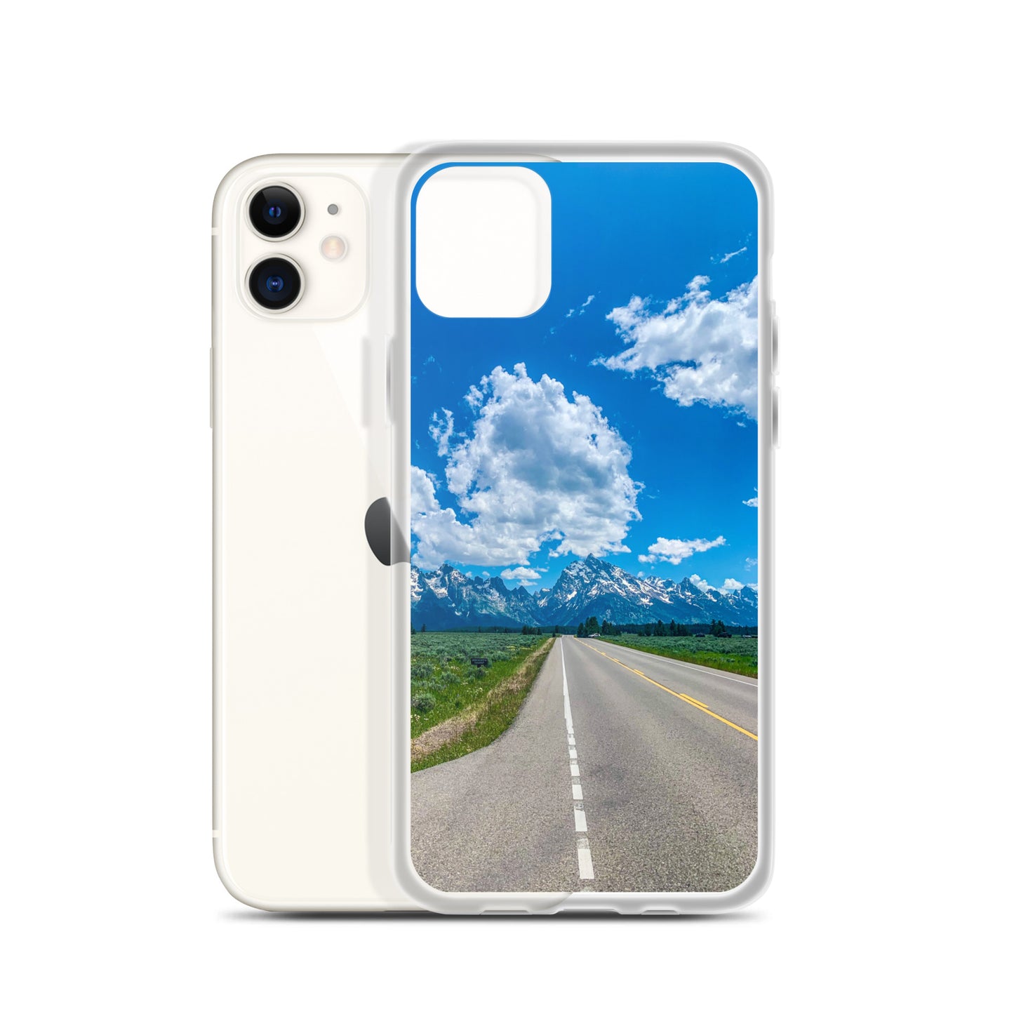 Road to Grand Tetons National Park (iPhone Case)