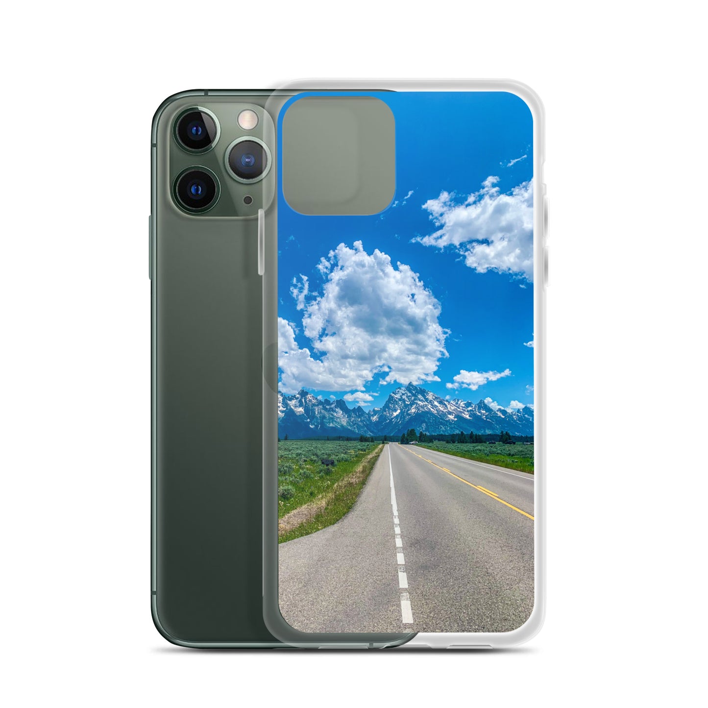 Road to Grand Tetons National Park (iPhone Case)