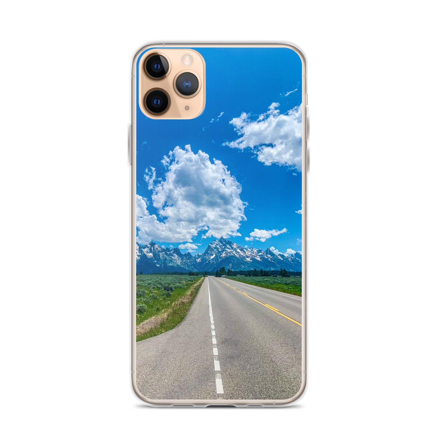 Road to Grand Tetons National Park (iPhone Case)