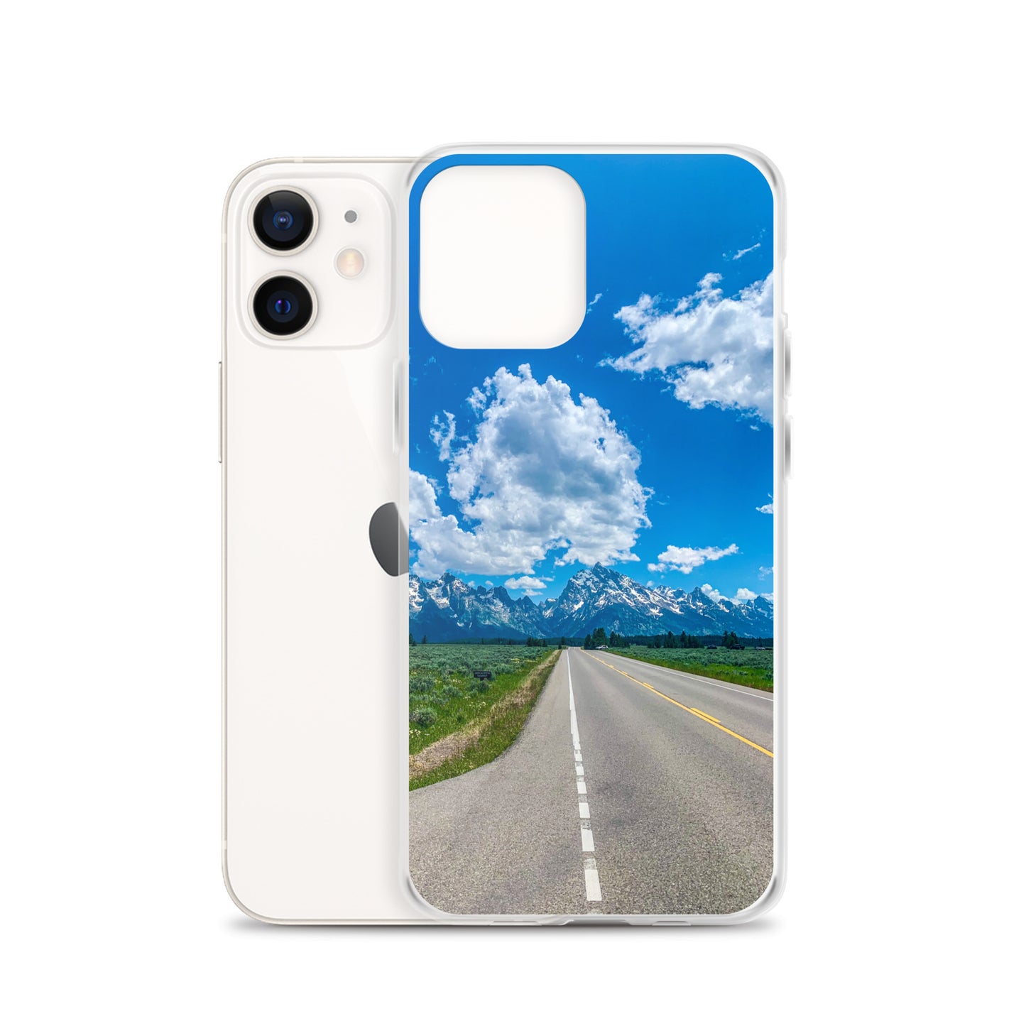 Road to Grand Tetons National Park (iPhone Case)