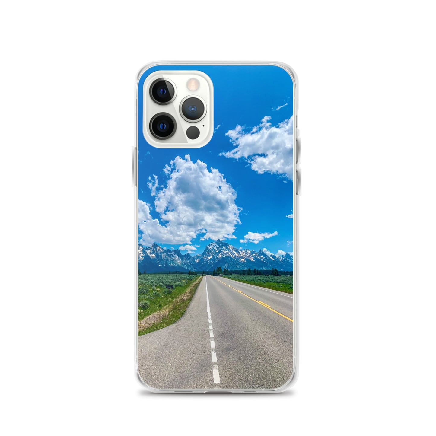 Road to Grand Tetons National Park (iPhone Case)