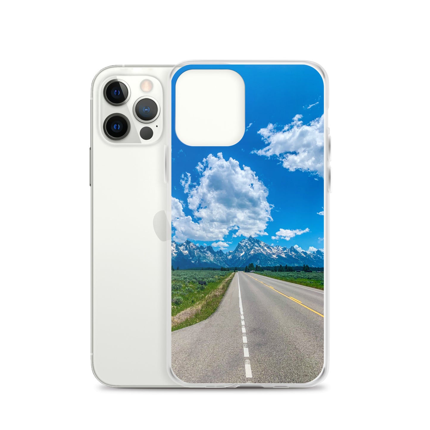 Road to Grand Tetons National Park (iPhone Case)