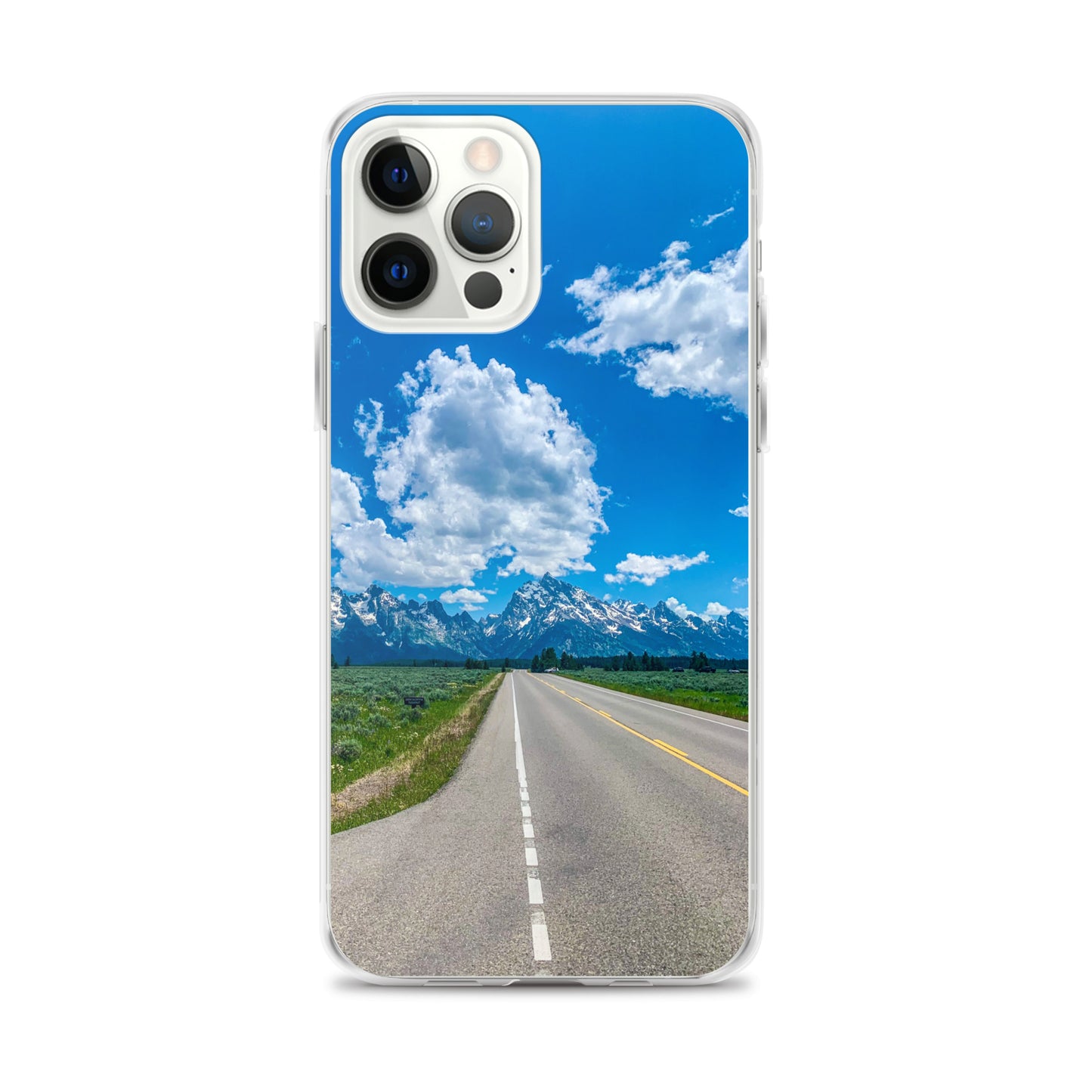 Road to Grand Tetons National Park (iPhone Case)