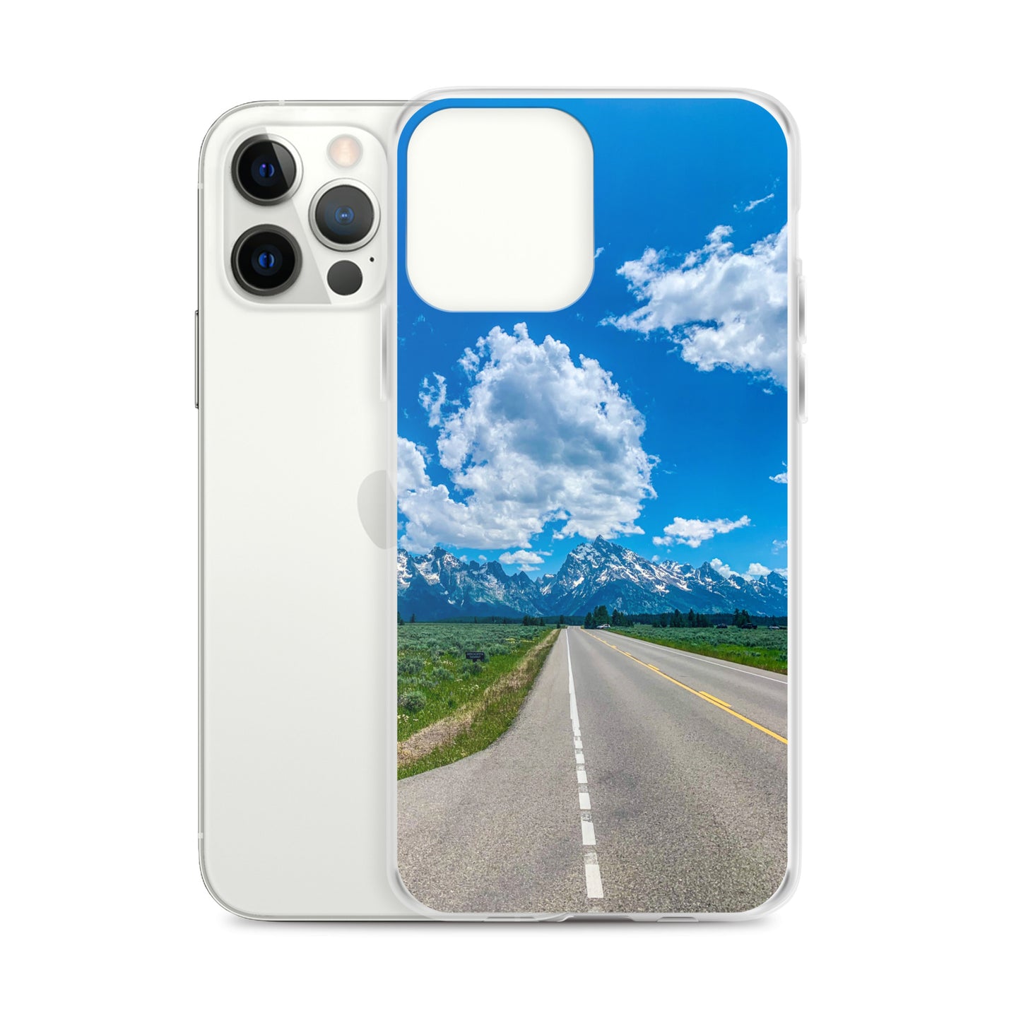Road to Grand Tetons National Park (iPhone Case)