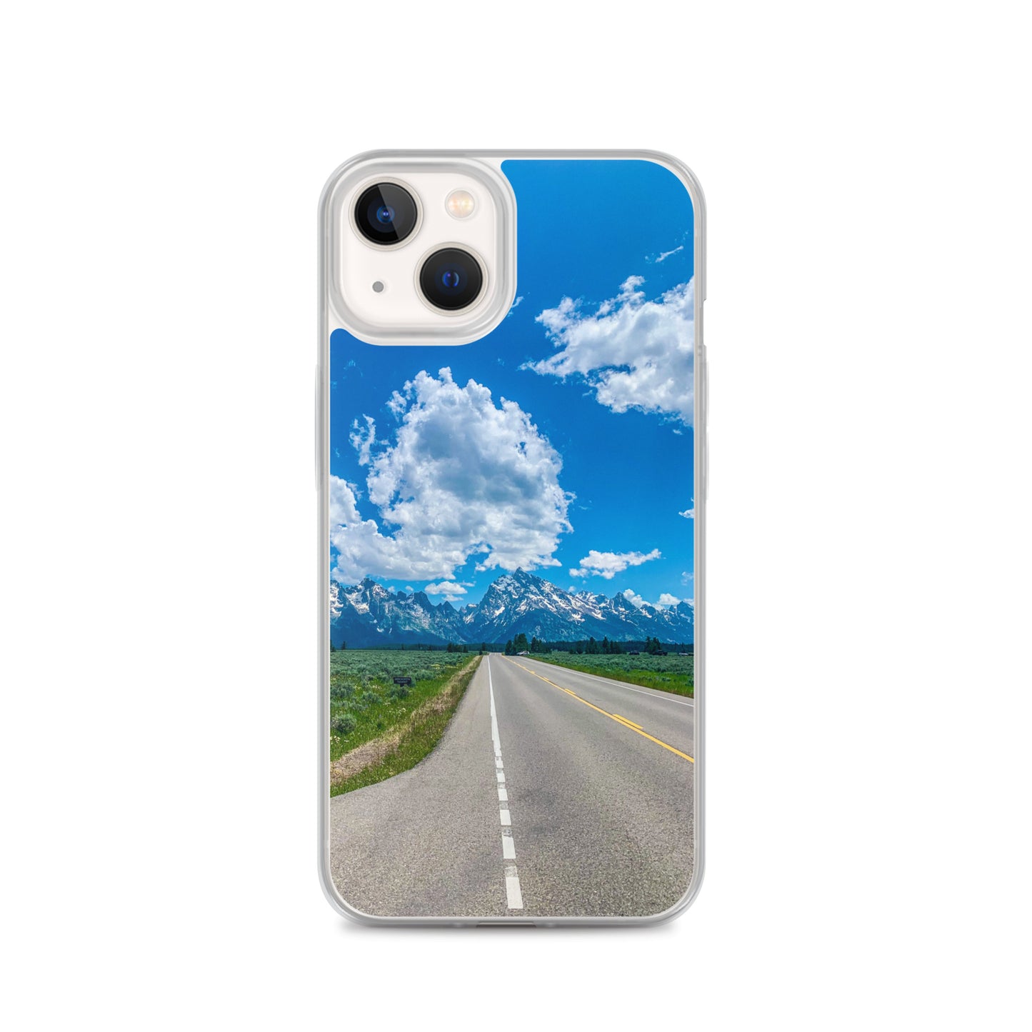 Road to Grand Tetons National Park (iPhone Case)