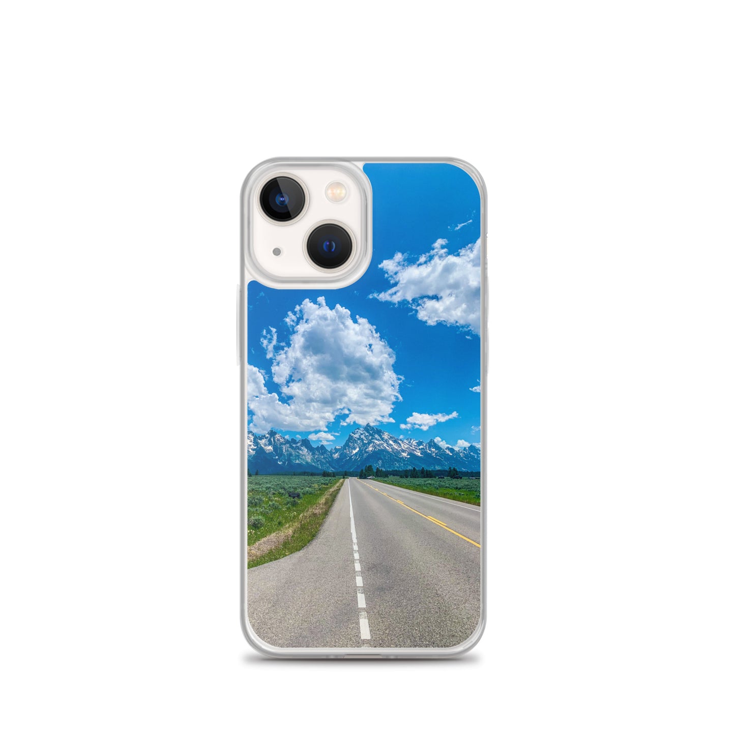 Road to Grand Tetons National Park (iPhone Case)
