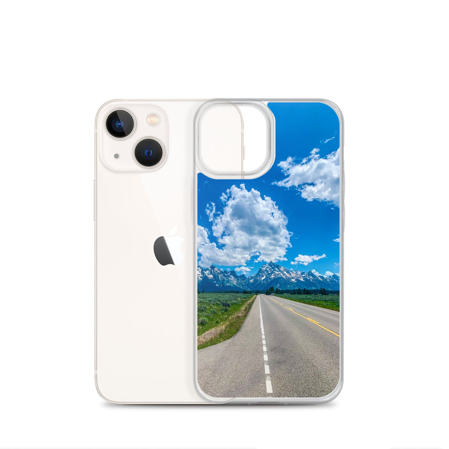 Road to Grand Tetons National Park (iPhone Case)
