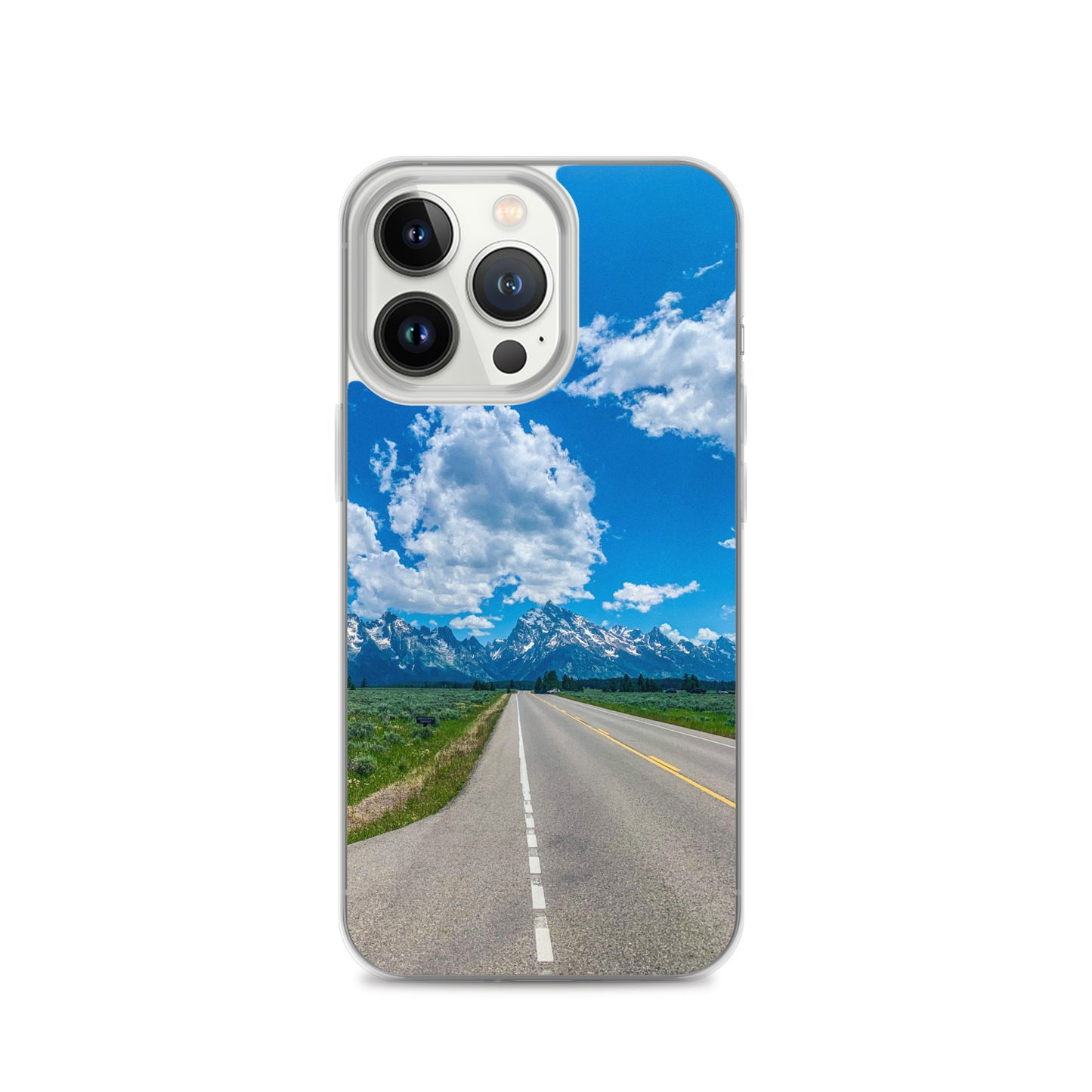 Road to Grand Tetons National Park (iPhone Case)