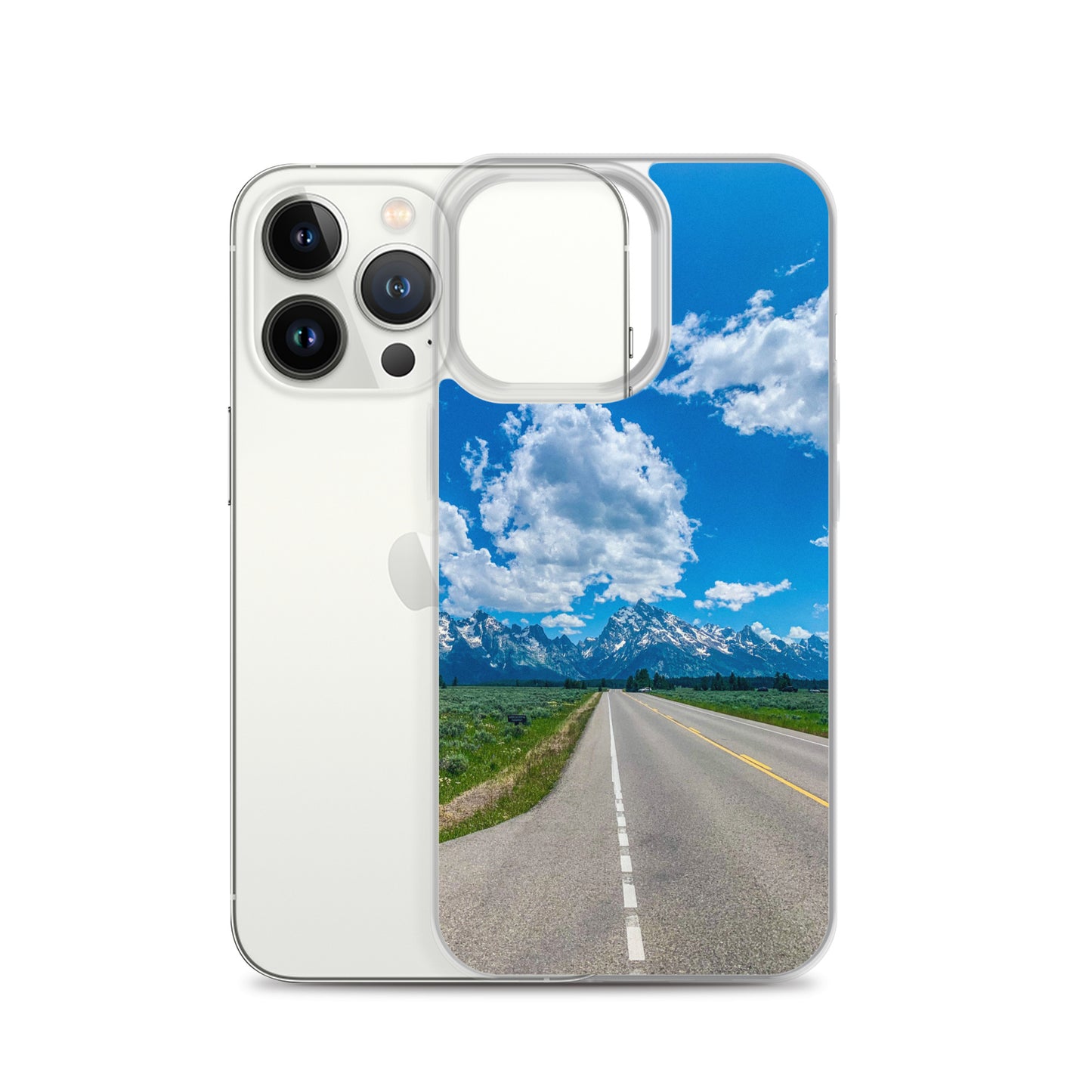 Road to Grand Tetons National Park (iPhone Case)