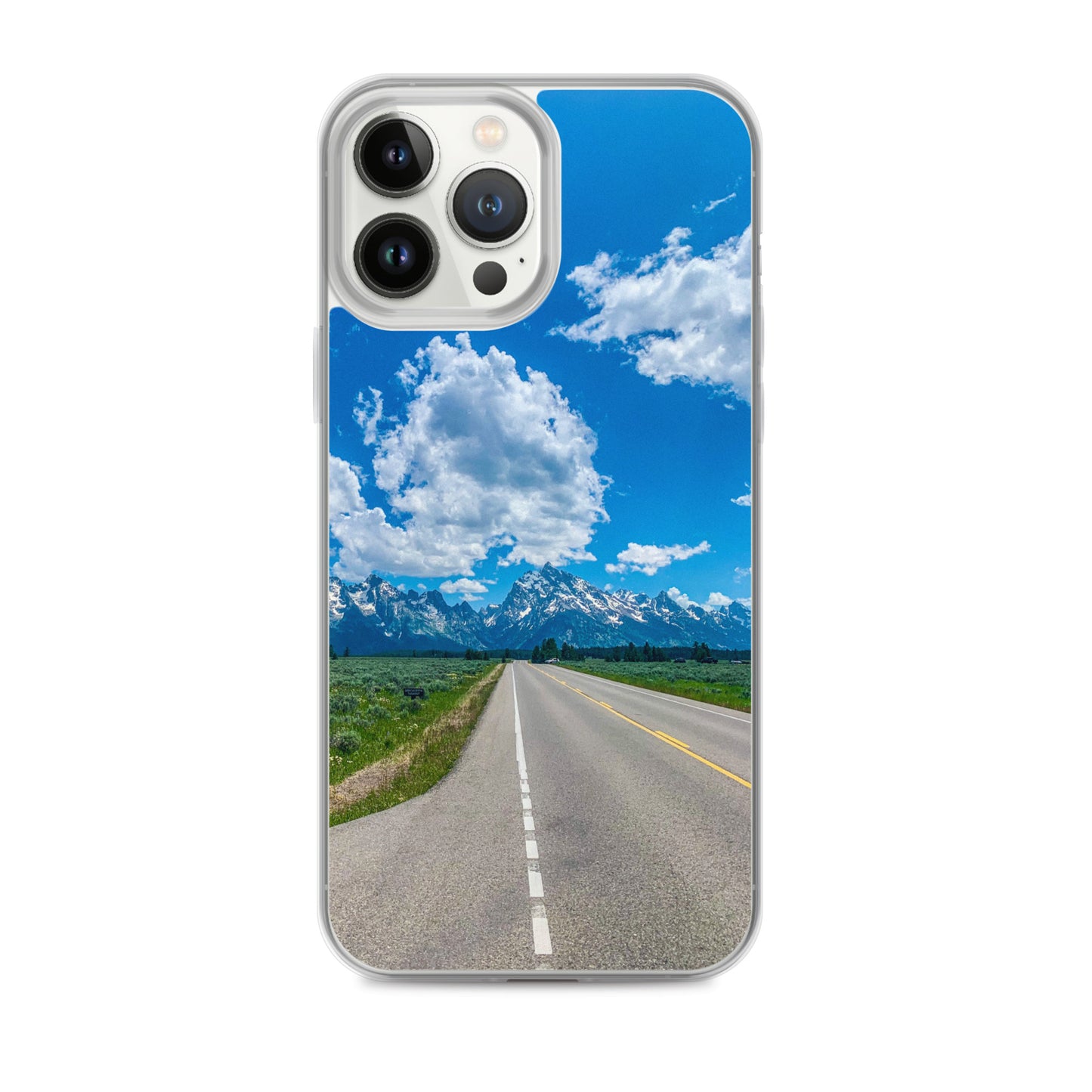 Road to Grand Tetons National Park (iPhone Case)