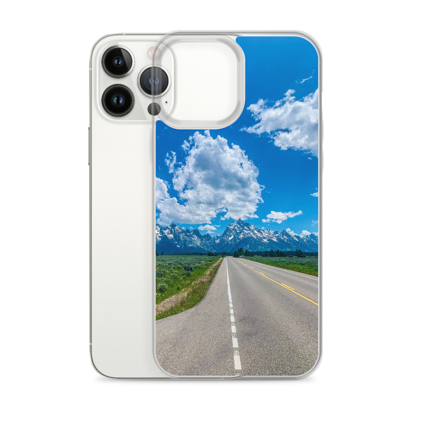 Road to Grand Tetons National Park (iPhone Case)