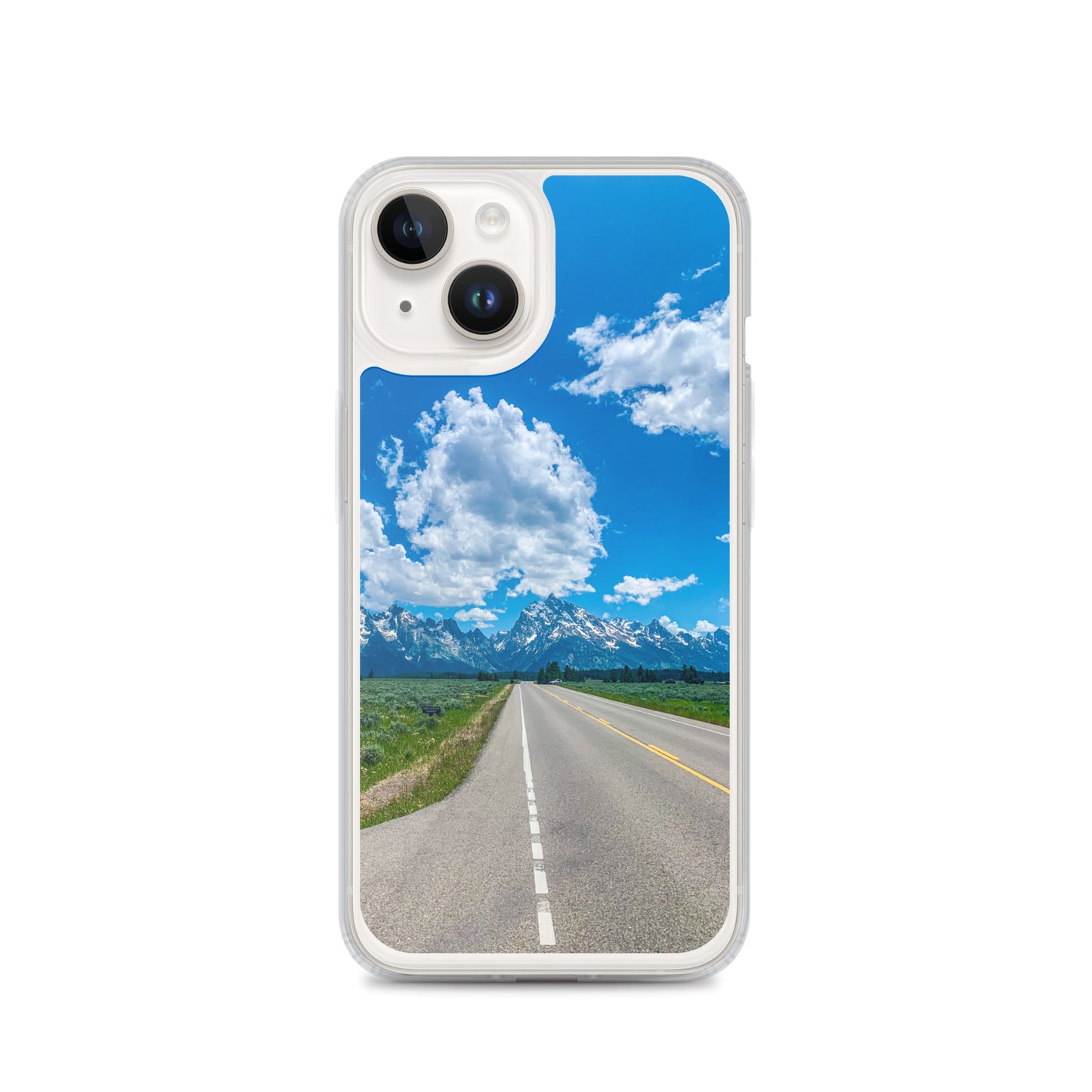 Road to Grand Tetons National Park (iPhone Case)