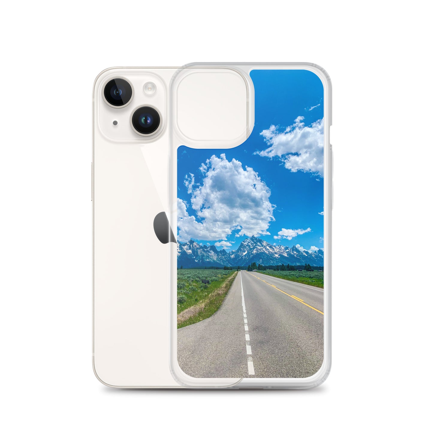 Road to Grand Tetons National Park (iPhone Case)