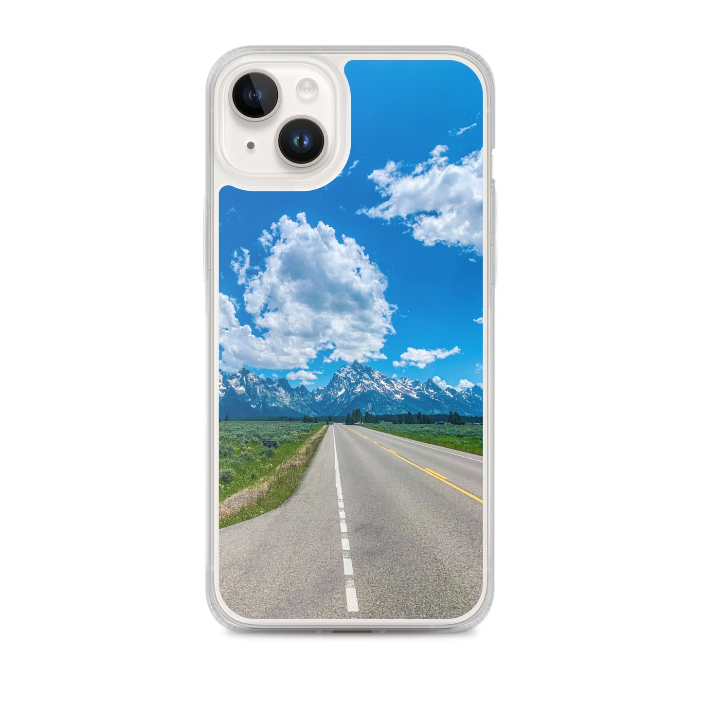 Road to Grand Tetons National Park (iPhone Case)
