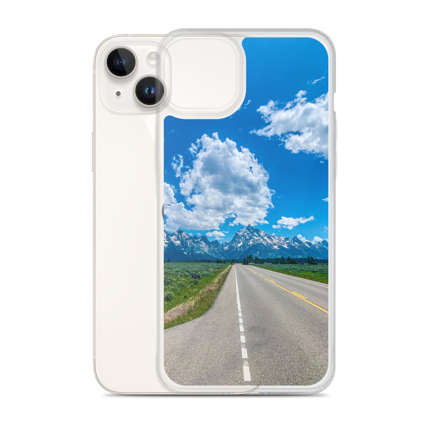 Road to Grand Tetons National Park (iPhone Case)