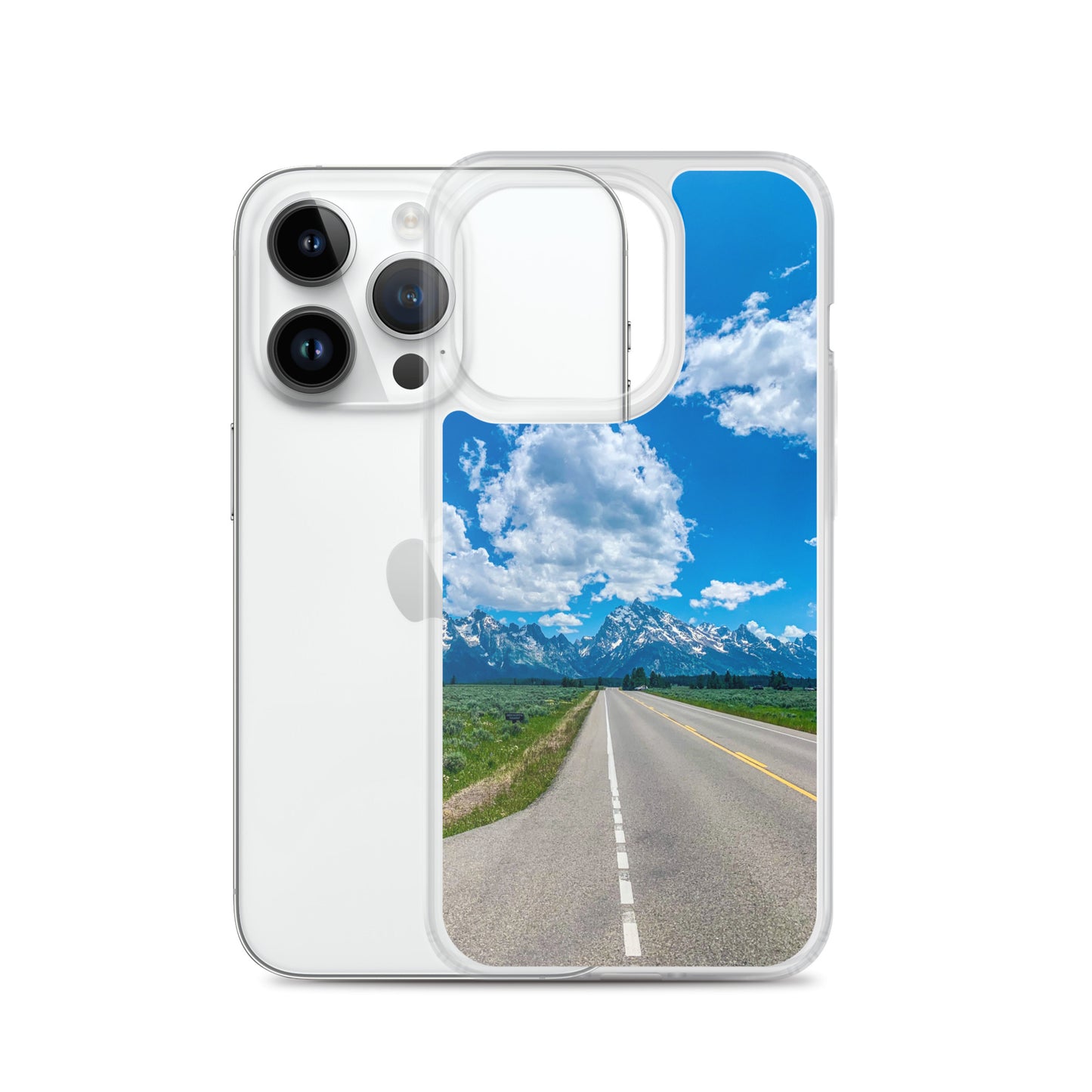 Road to Grand Tetons National Park (iPhone Case)
