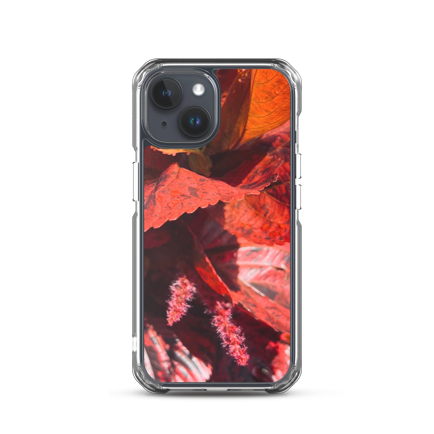 Red Plant Close-up (iPhone Case)