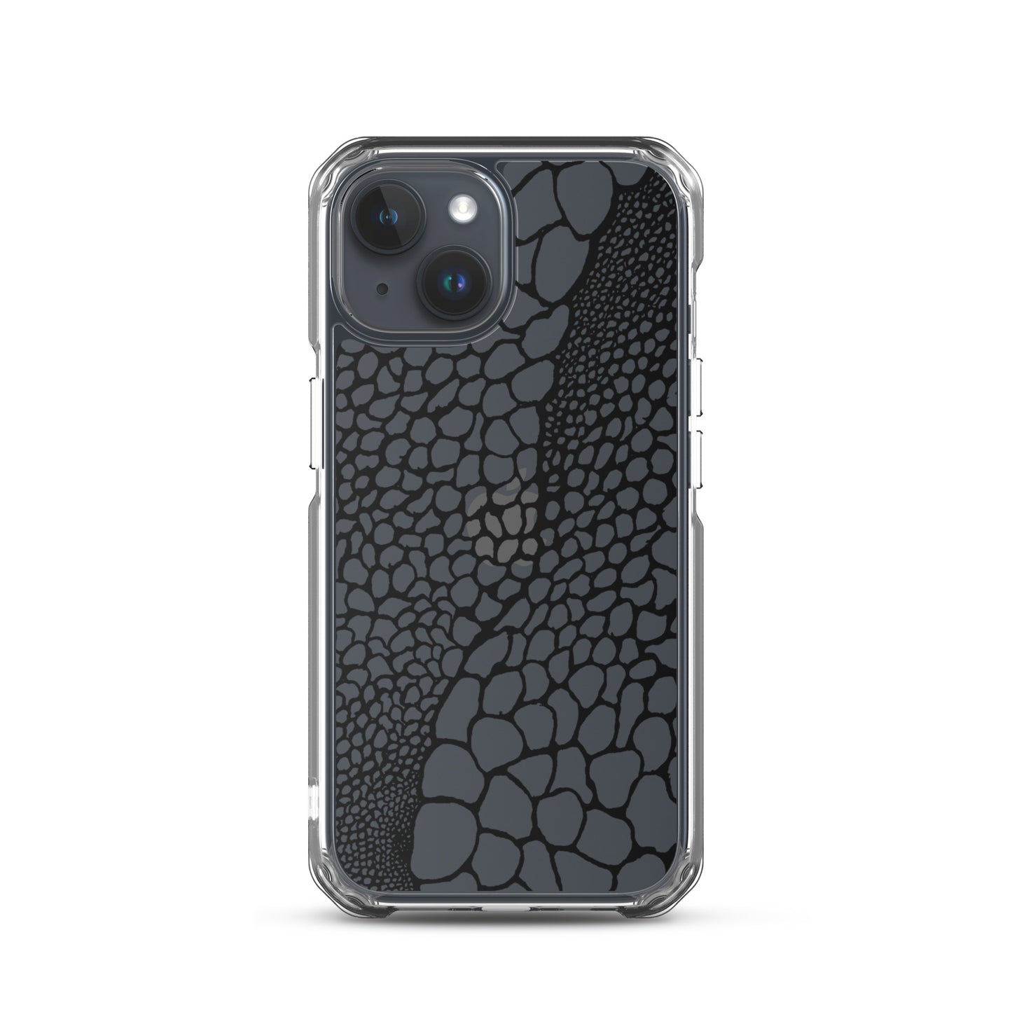 Abstract Bubble (Clear iPhone Case)