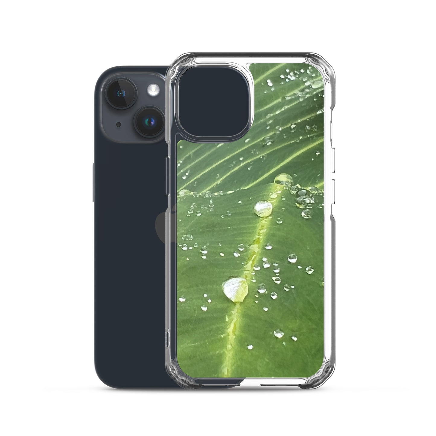 Leaf Raindrop Close-up (iPhone Case)