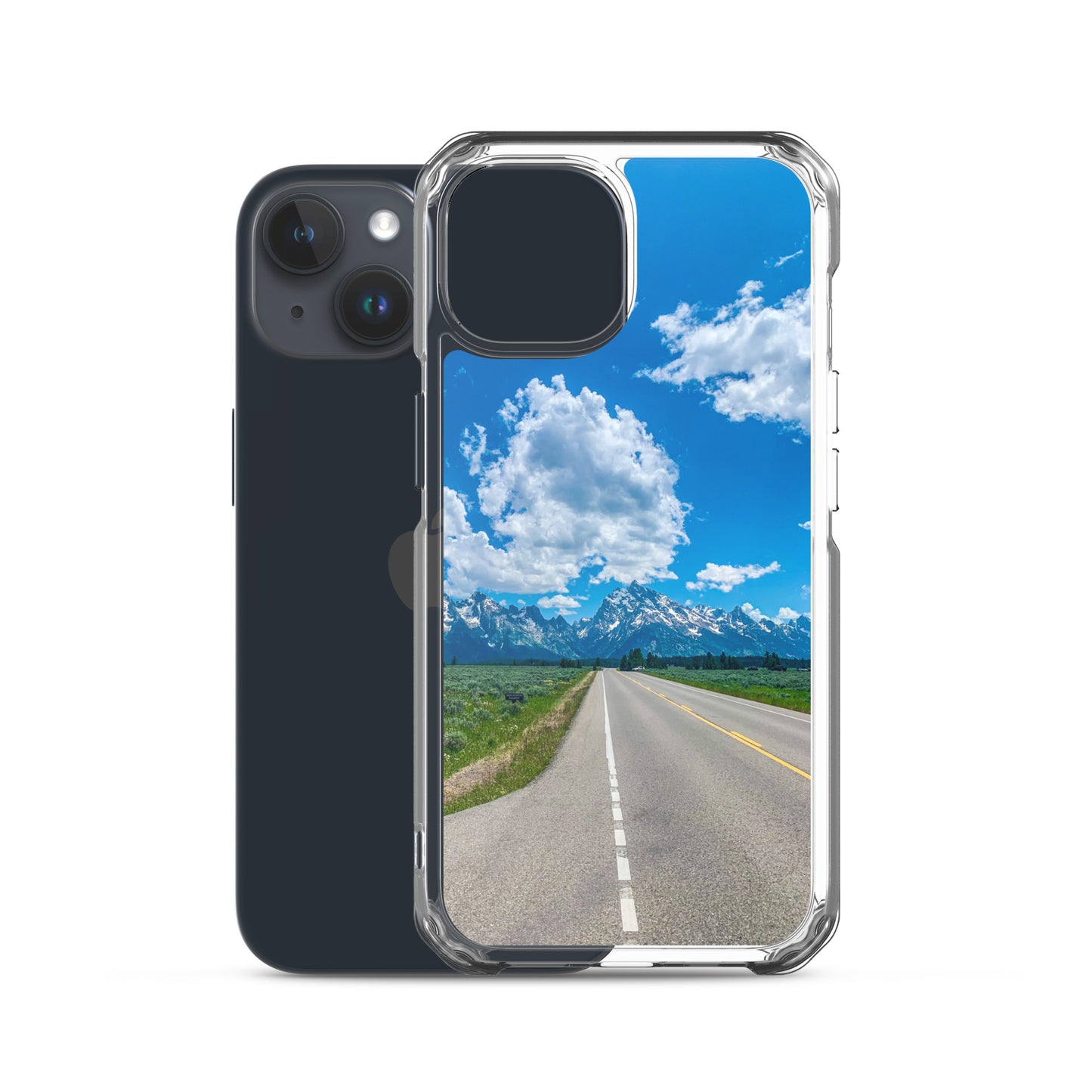 Road to Grand Tetons National Park (iPhone Case)