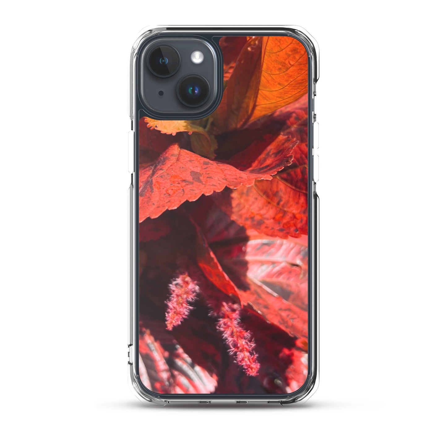 Red Plant Close-up (iPhone Case)