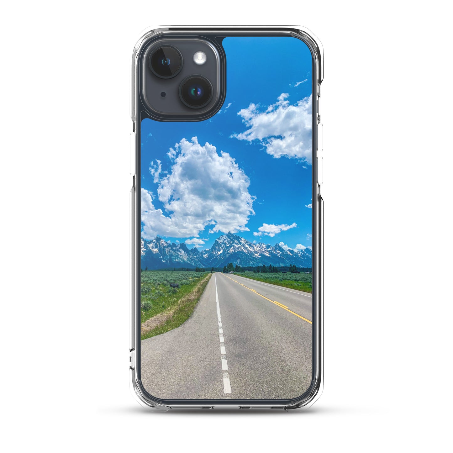 Road to Grand Tetons National Park (iPhone Case)
