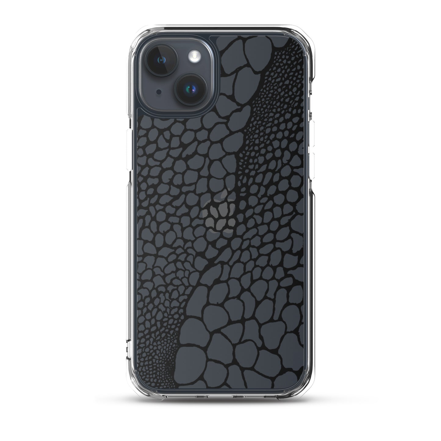 Abstract Bubble (Clear iPhone Case)