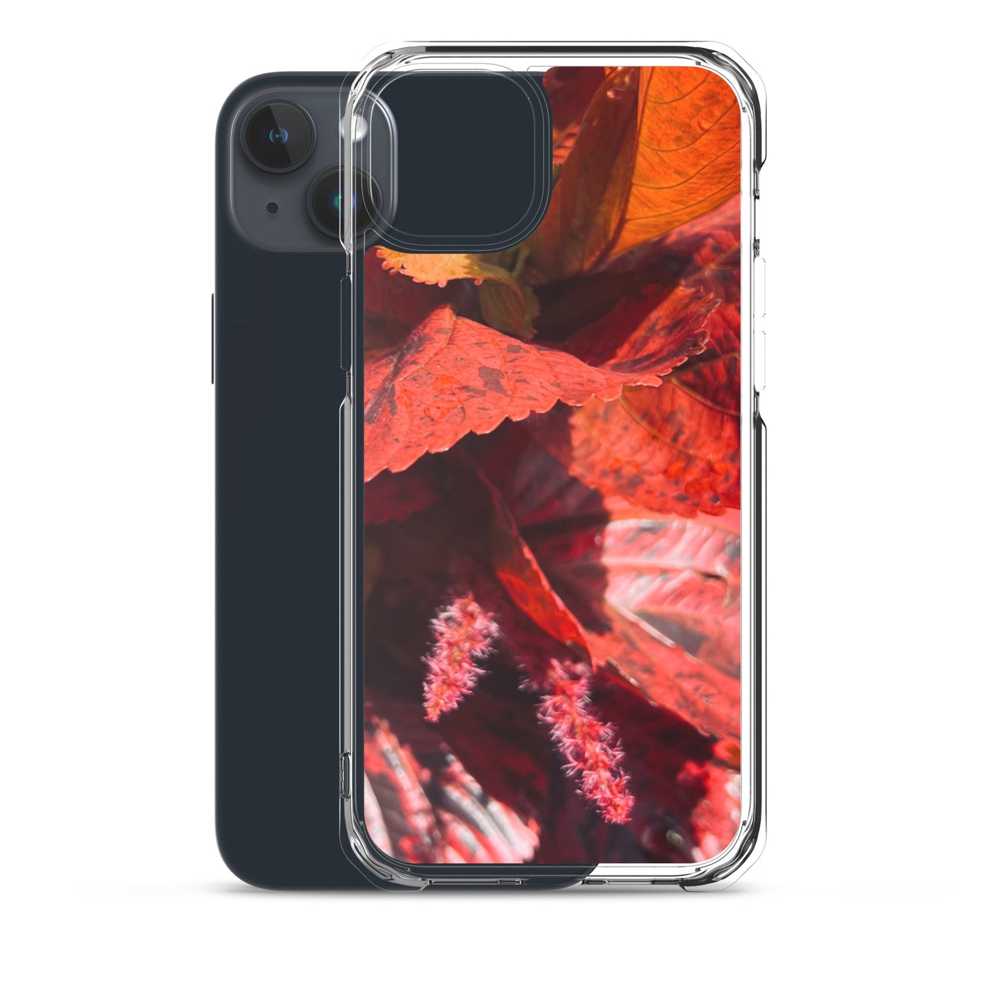 Red Plant Close-up (iPhone Case)