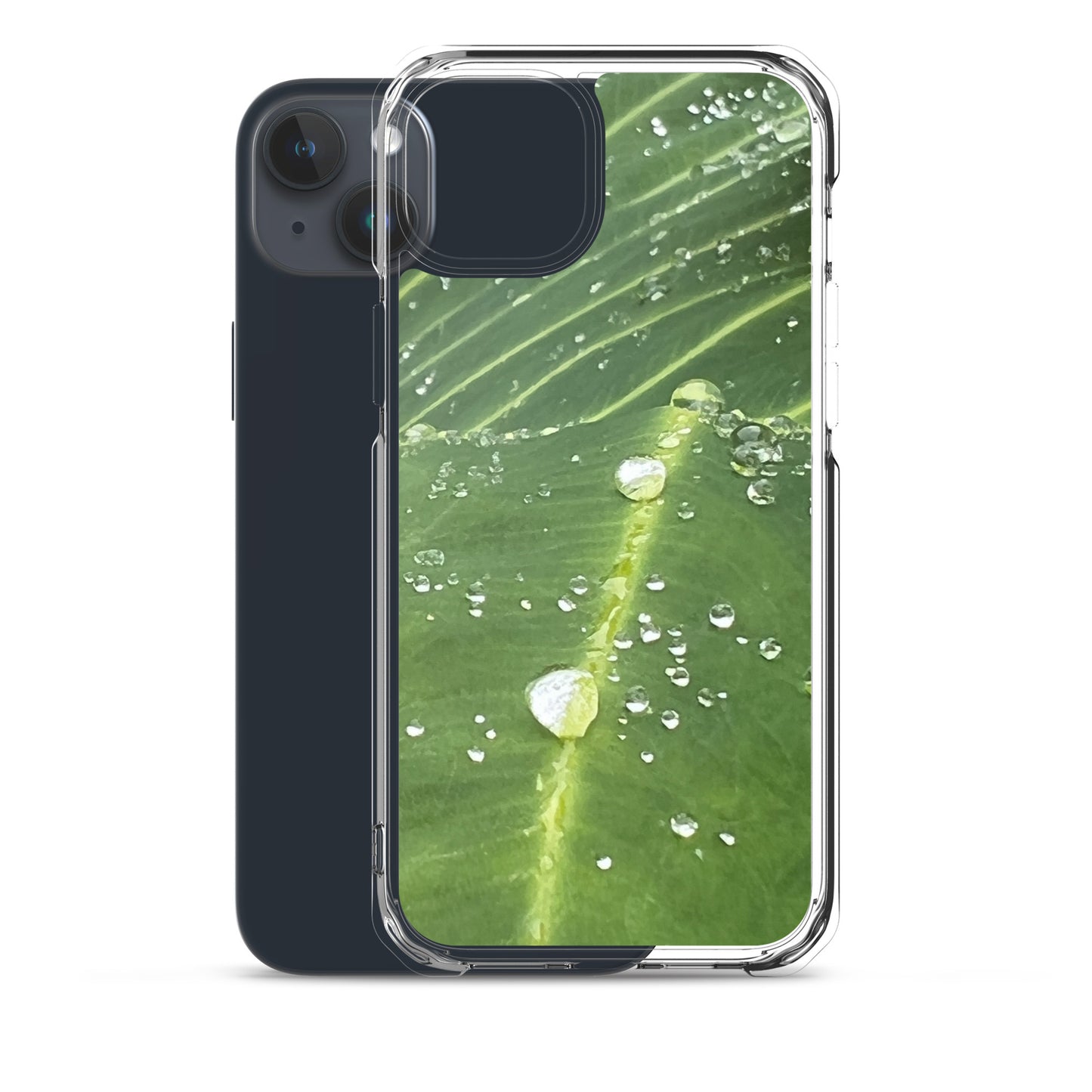 Leaf Raindrop Close-up (iPhone Case)
