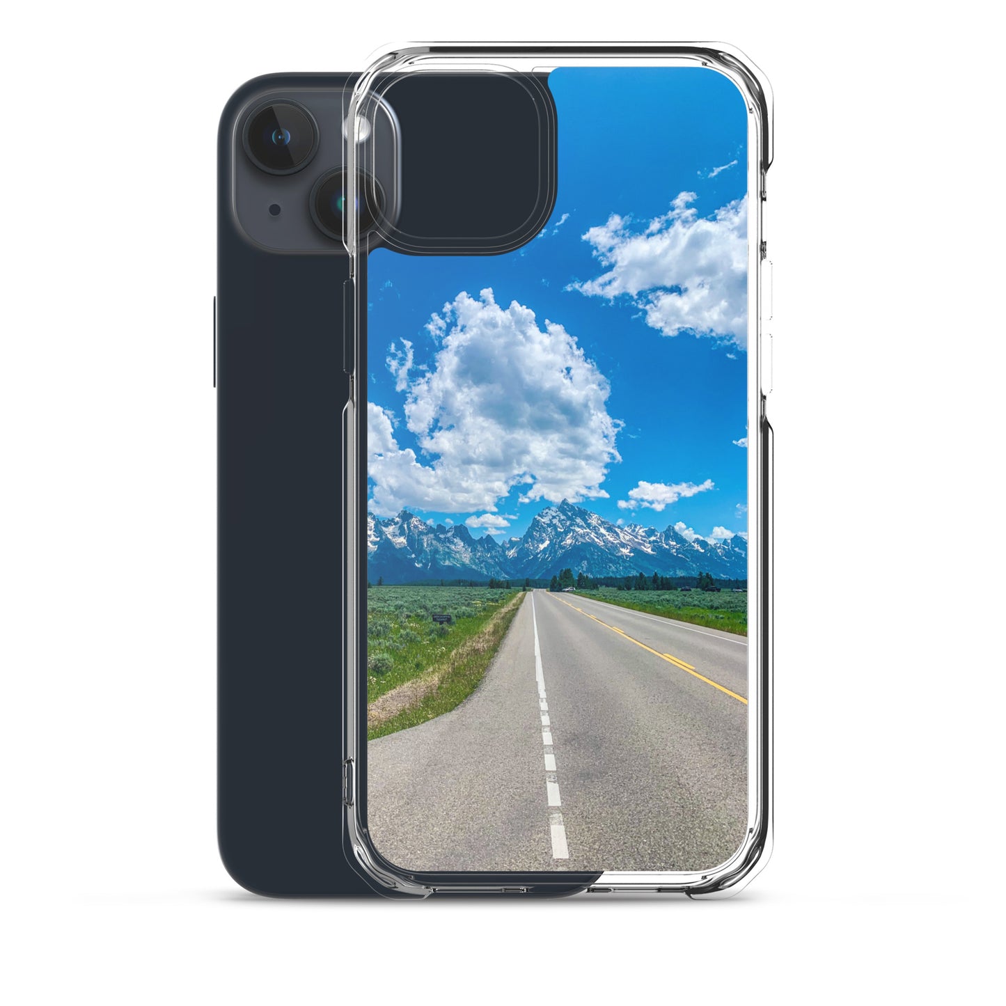 Road to Grand Tetons National Park (iPhone Case)