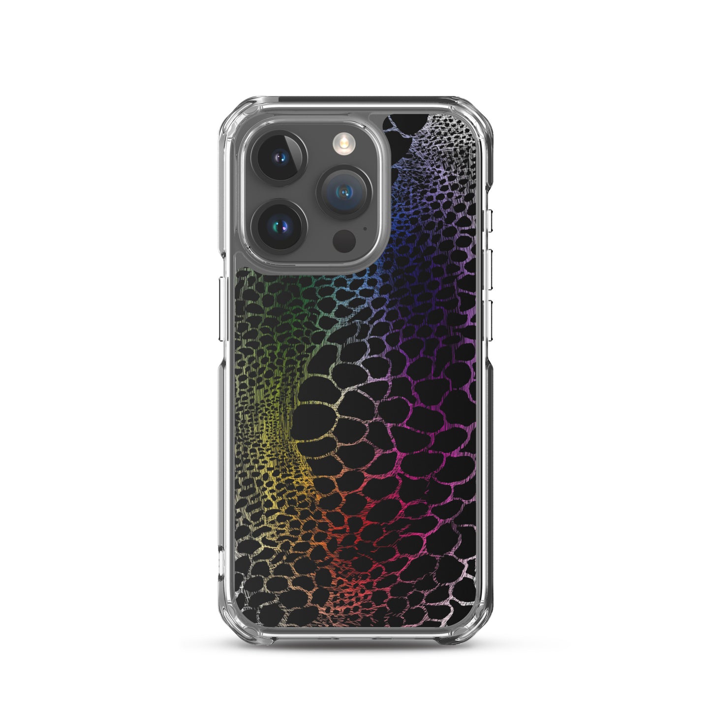 Wild Rainbow Outline (iPhone Case)