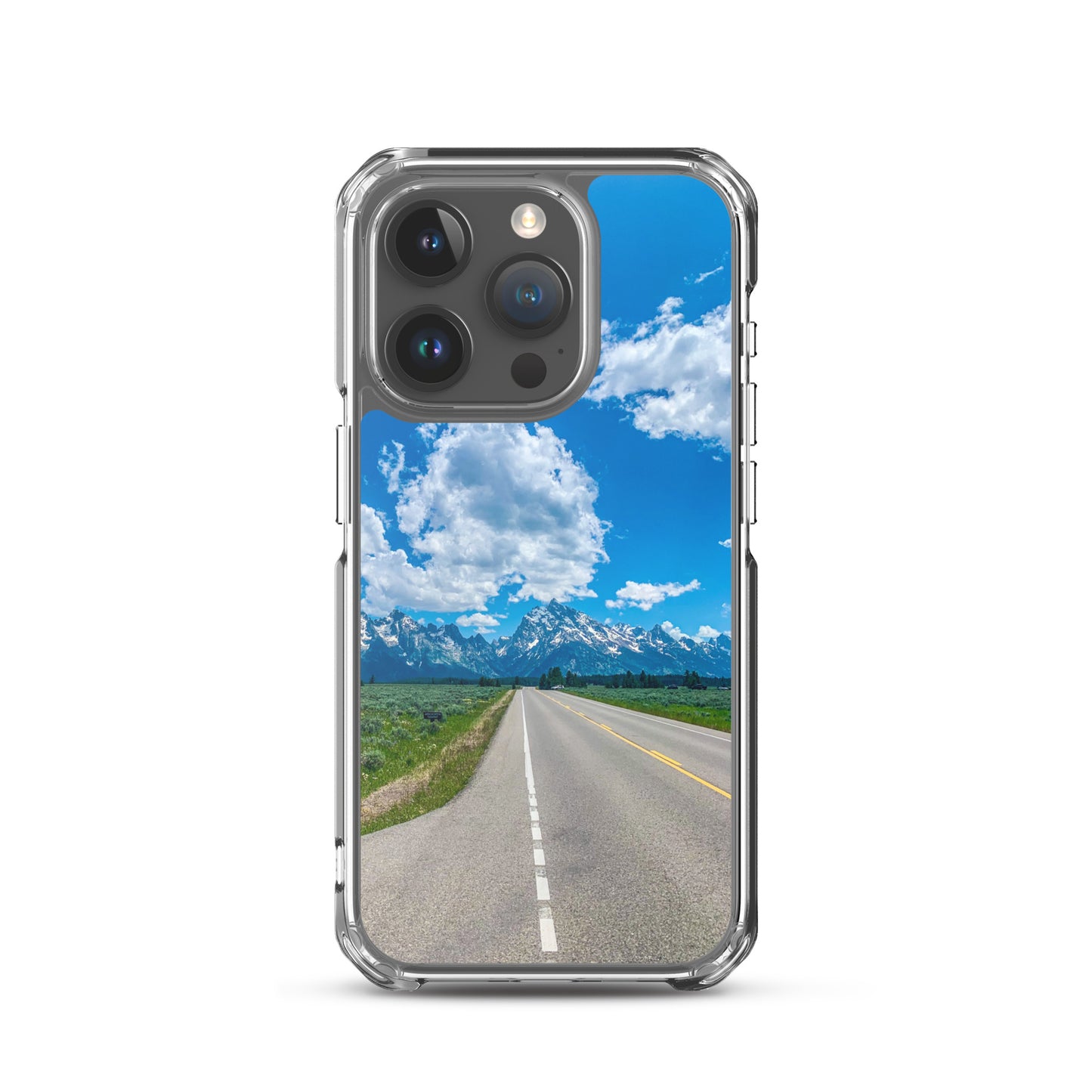 Road to Grand Tetons National Park (iPhone Case)