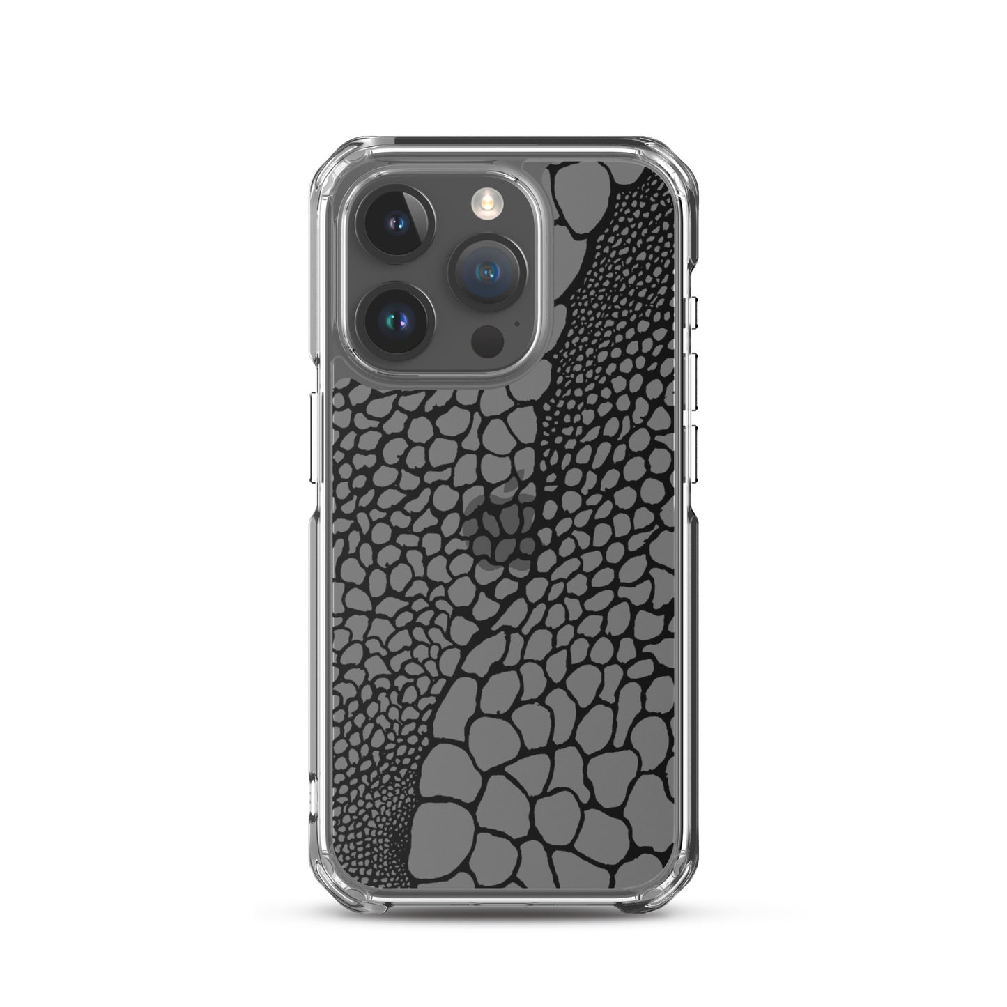 Abstract Bubble (Clear iPhone Case)