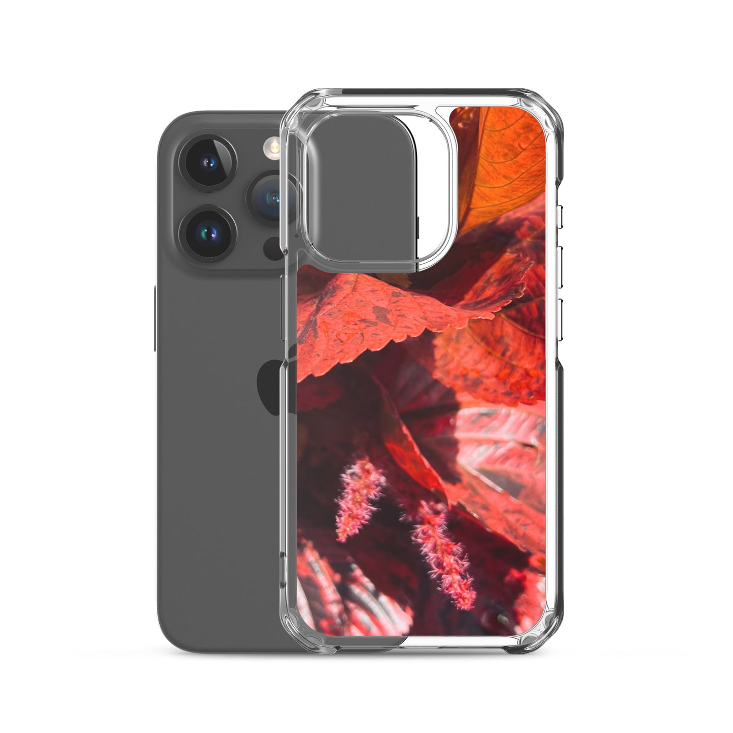 Red Plant Close-up (iPhone Case)