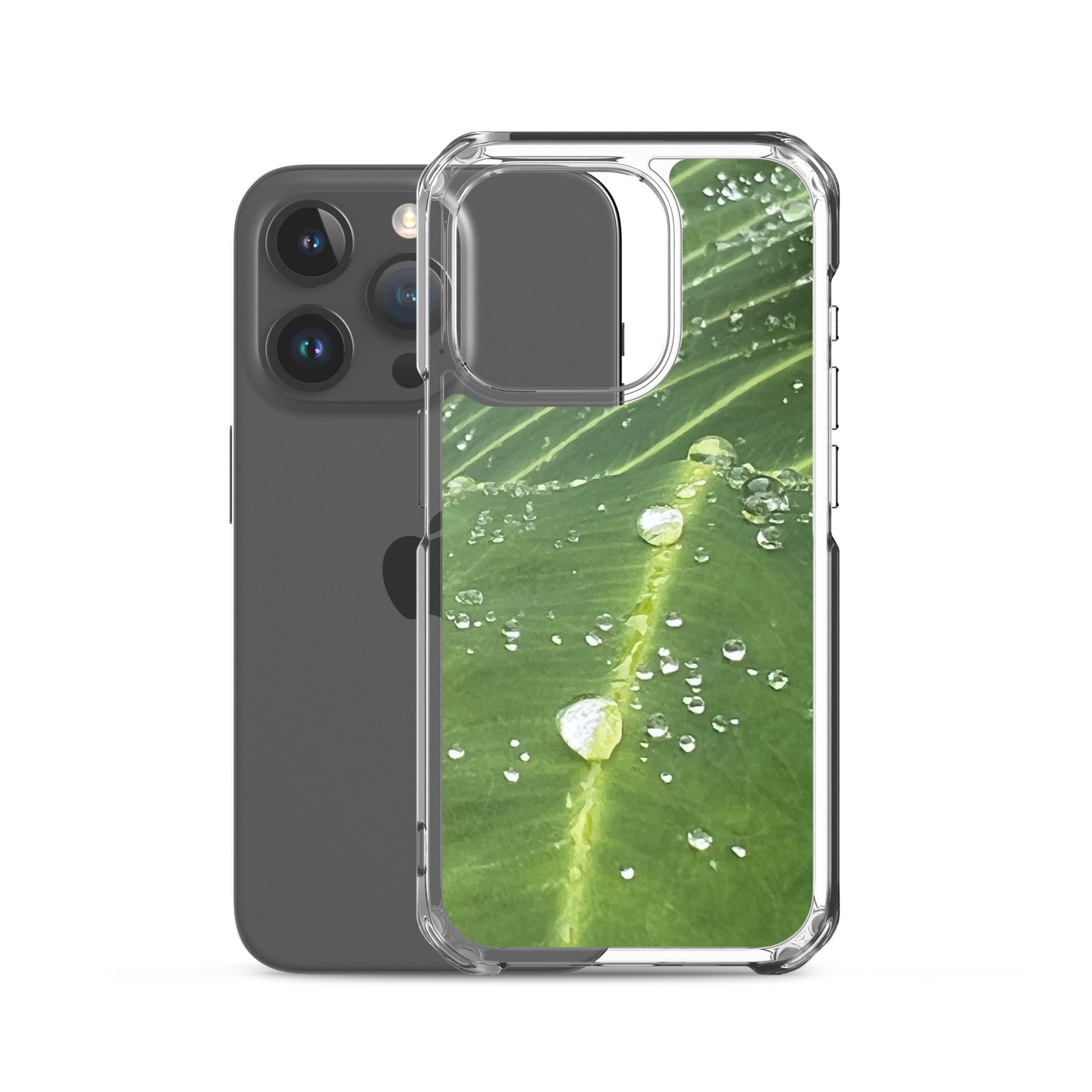 Leaf Raindrop Close-up (iPhone Case)