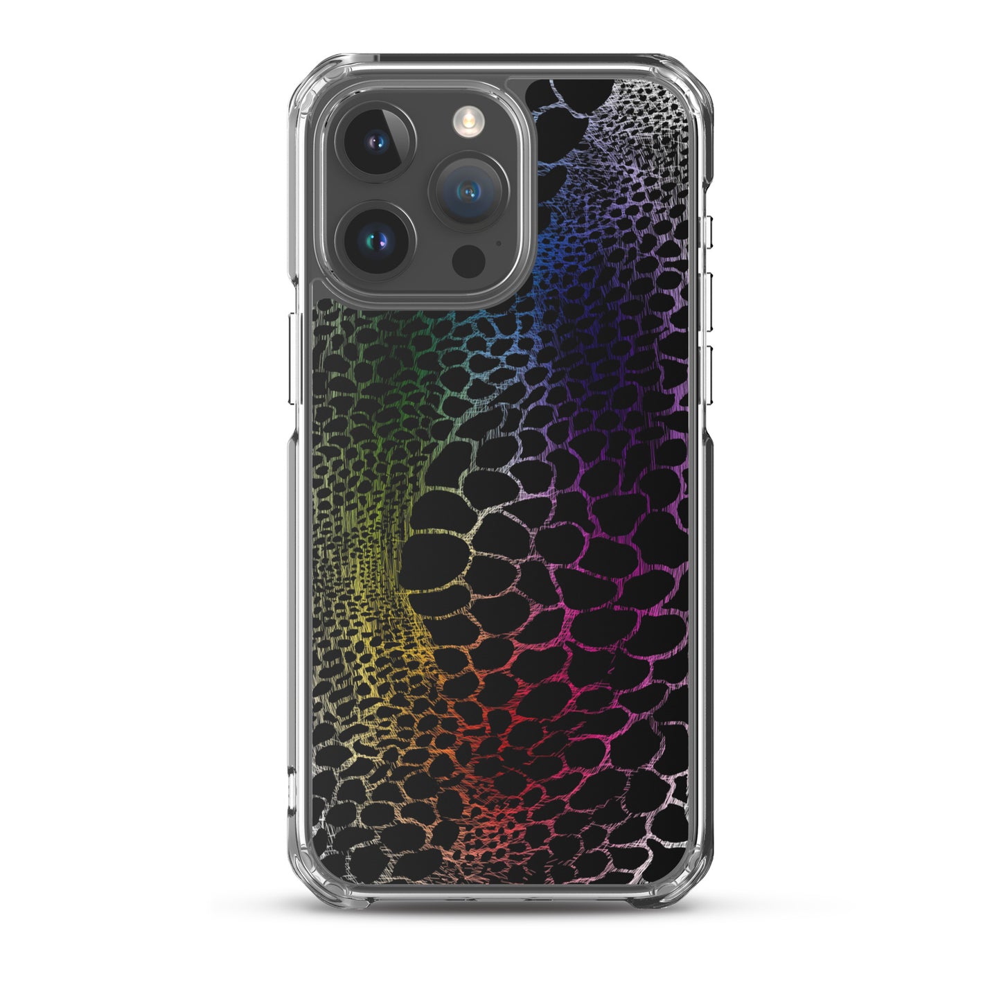 Wild Rainbow Outline (iPhone Case)