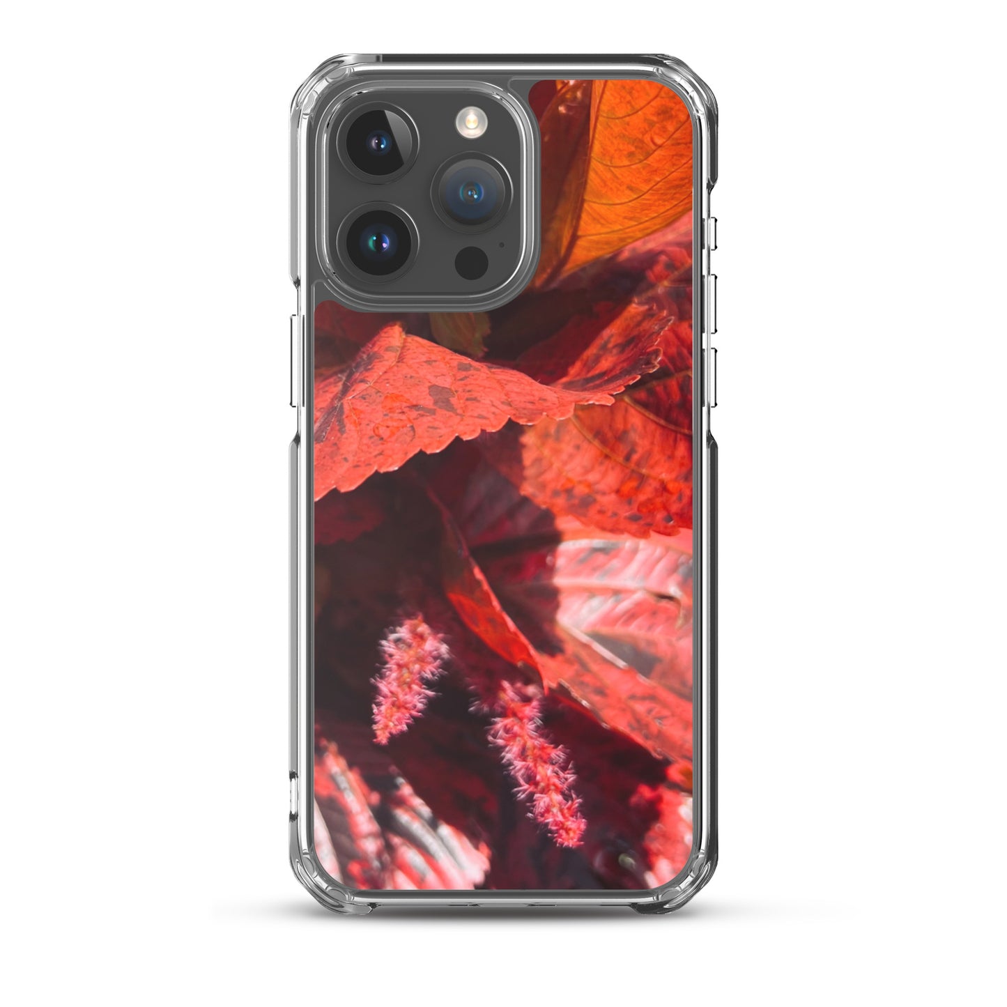 Red Plant Close-up (iPhone Case)
