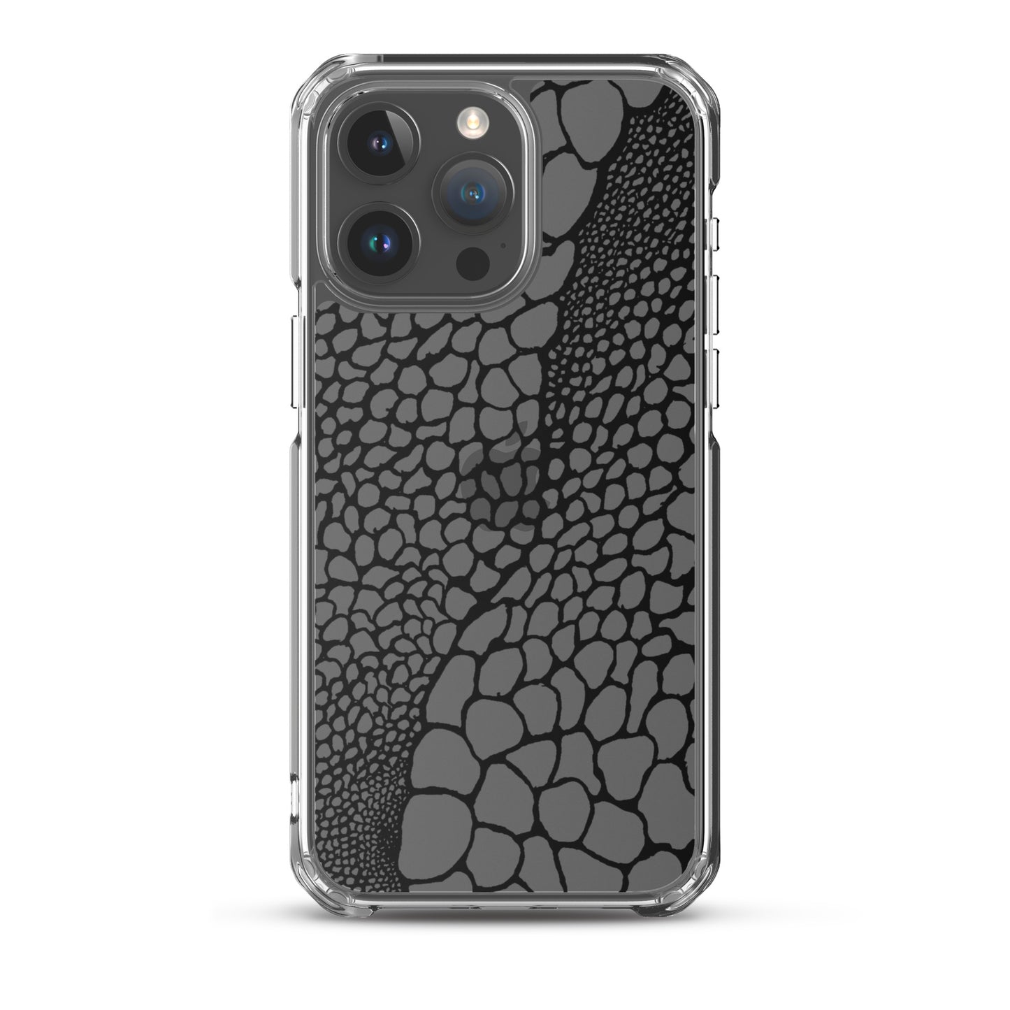 Abstract Bubble (Clear iPhone Case)