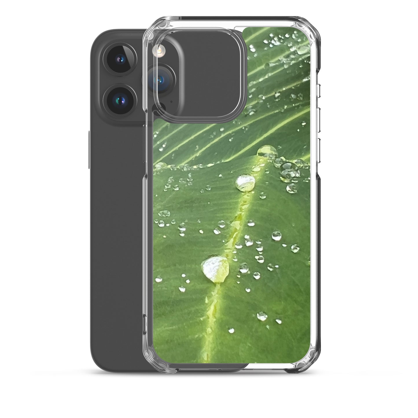 Leaf Raindrop Close-up (iPhone Case)